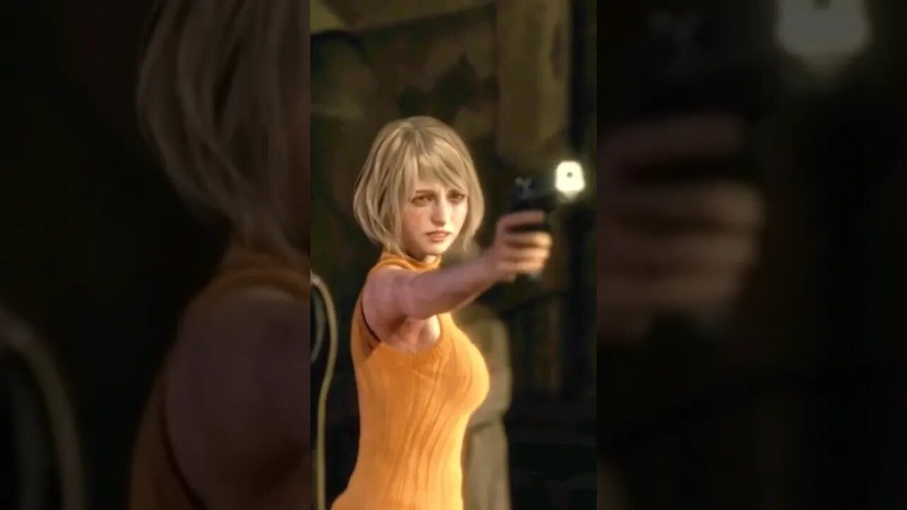 ASHLEY Salva a Vida de LEON!! RESIDENT EVIL 4 Remake #residentevil4remake #shorts