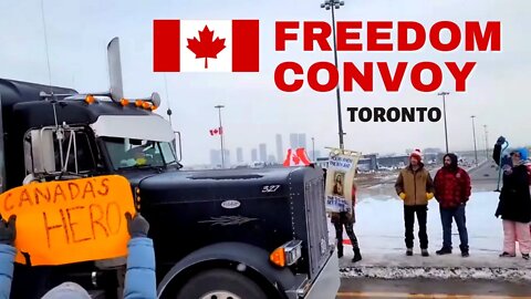 "Thank You, Truckers" | Montage | Freedom Rolls In (Toronto)