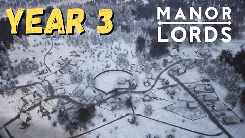 Supply Chains and Bottlenecks | Year 3 of Building the Perfect Medieval Village | Manor Lords Demo