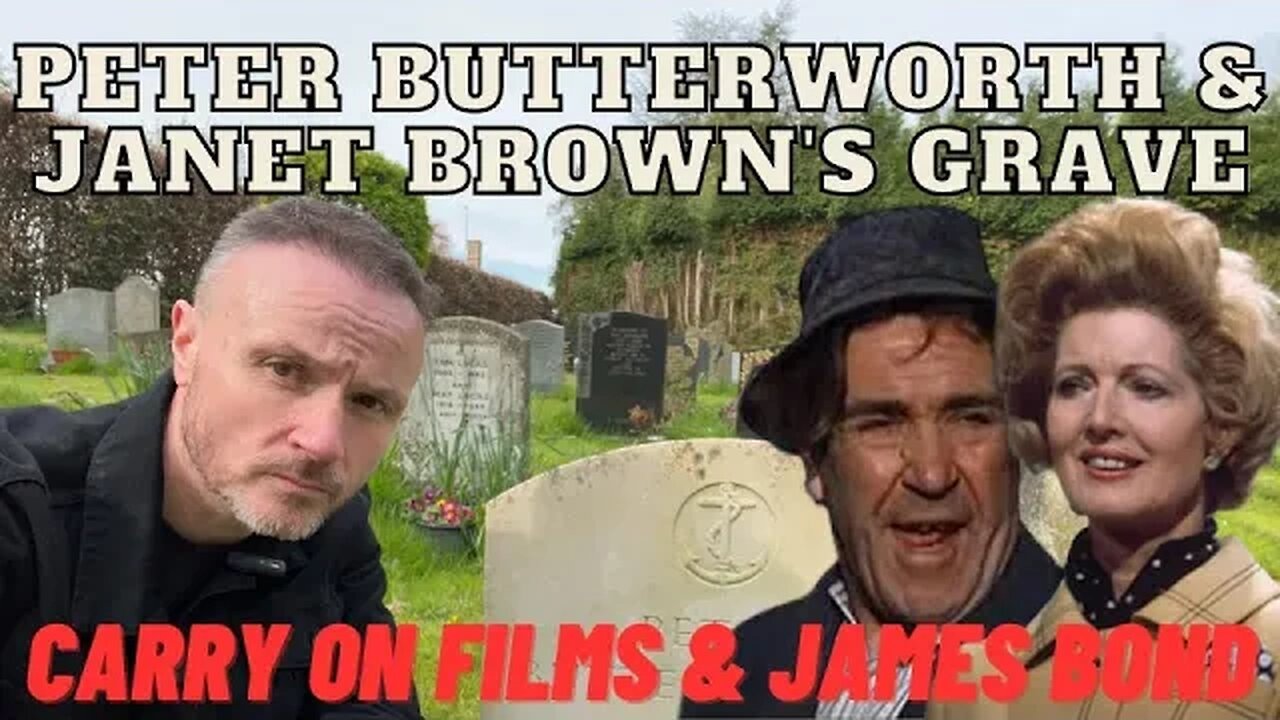 Peter Butterwoth & Janet Brown's Grave Famous Graves