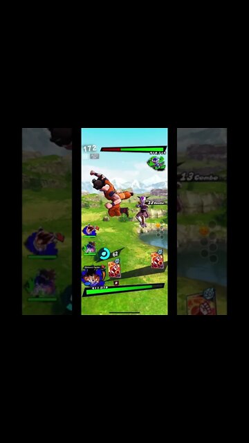 Dragon Ball Legends - Extreme Goku Gameplay (Kaioken Kamehameha Pose)