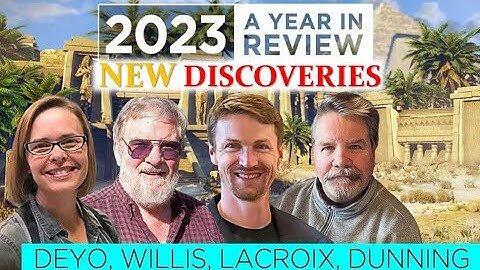 NEW Discoveries to CHANGE HISTORY 2023 - Matthew LaCroix, Jennifer Deyo, Jim Willis, Cliff Dunning