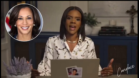 Candace Owens says Vice President Kamala slept her way to the top as she reacts to Joe Biden drop