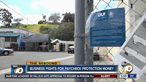 Local business fights for Paycheck Protection Program money
