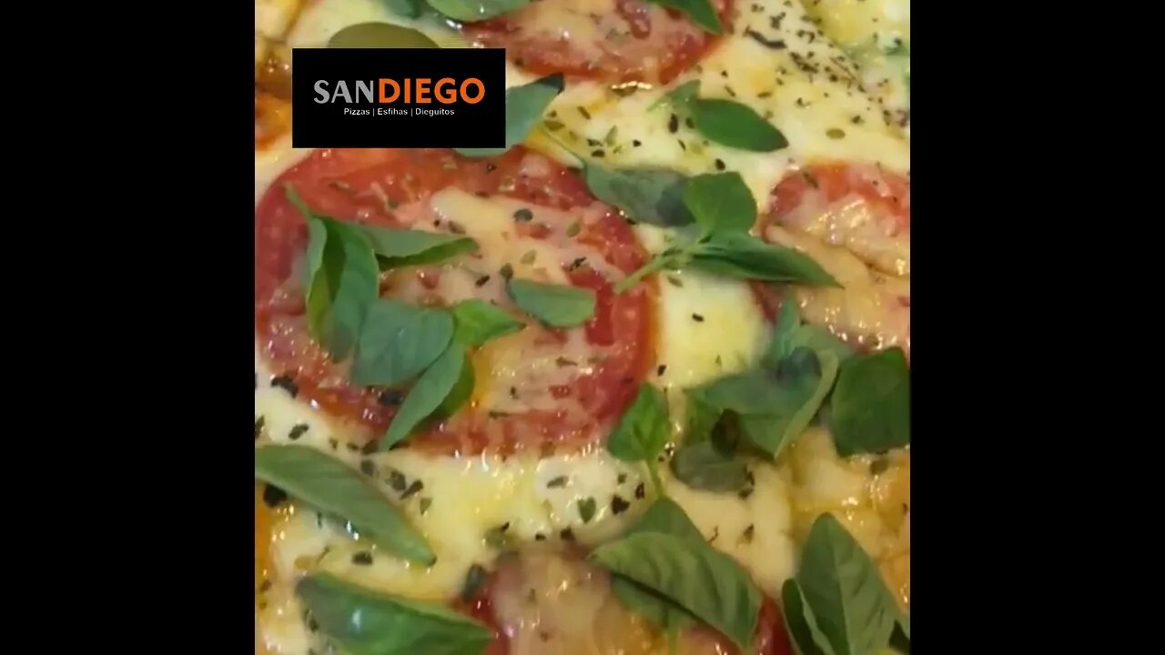 Conteúdo para Redes sociais da San Diego Salvador Pizzaria.