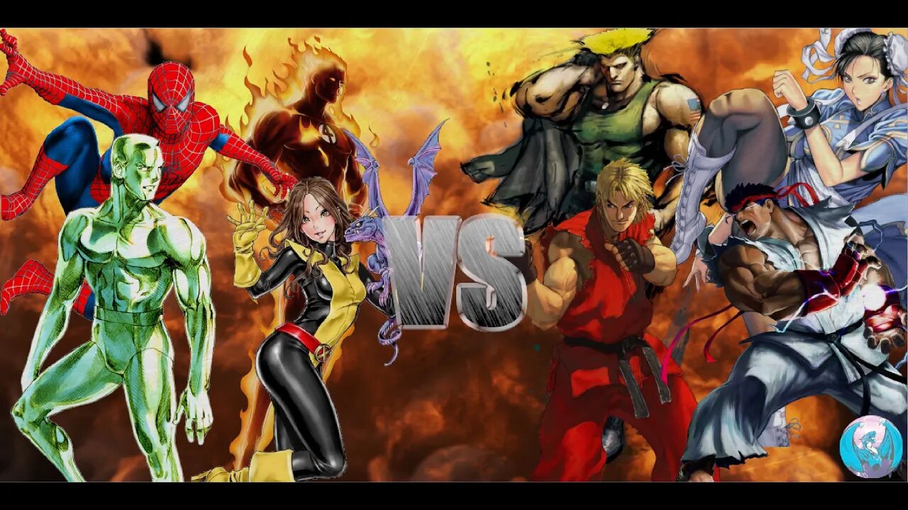 MUGEN - Request - Team Marvel VS Team Street Fighter - See Description