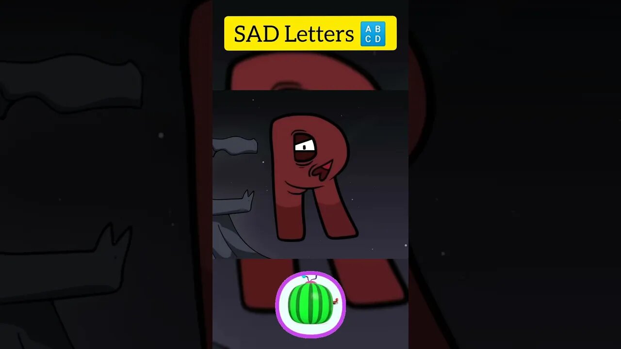 ABC Song 🔠 Sad Letters 🔤 #shorts #shortsfeed @LOFI-Cocomelon