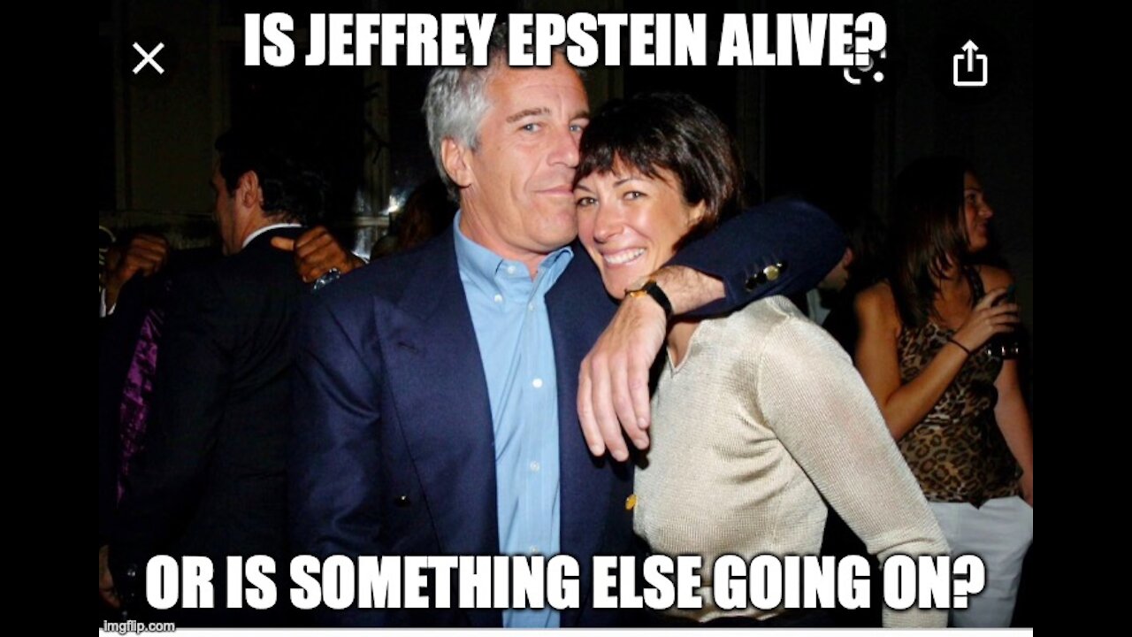 Is Epstein alive? so says Lin Wood?Liberal tyrants in NY state want to arrest you for being sick.