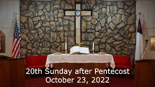 20th Sunday after Pentecost - October 23, 2022 - Increase Our Faith - Luke 17:1-10