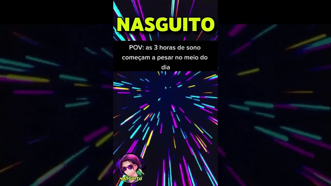 AS 3 HORAS DE SONO COMEÇAM A PASSAR