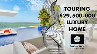 Touring a $29,500,00 Luxury Waterfront Home