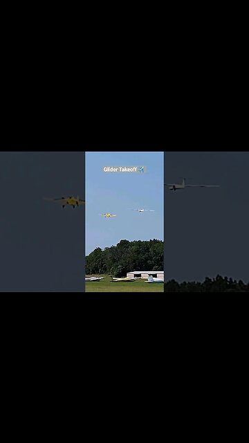 Glider Takeoff at The Airport Cafe #Airport #Glider #Takeoff #AirportCafe #NJ #Blairstown