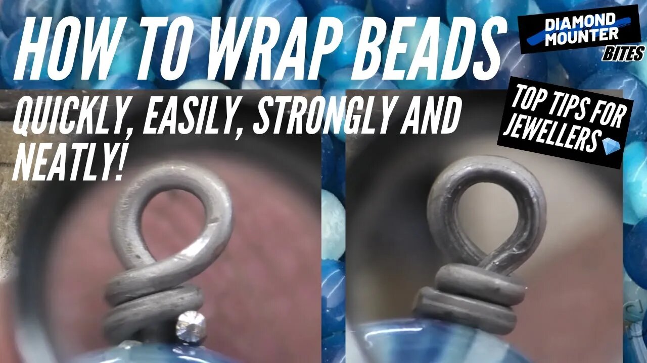 How to Wire Beads Like a Pro Jeweller. Easy!