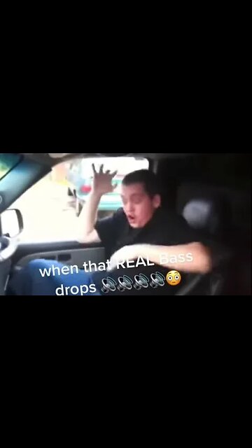 When you hear that REAL Bass for the first time 🔊🔊🔊🔊