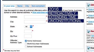 Michigan sex offender list at risk after lawsuit pushes to end registry