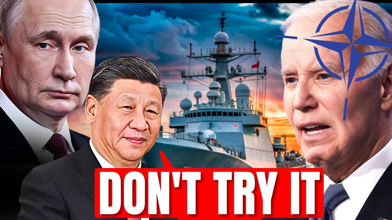 Russia & China’s Joint Miliary Maneuvers! A Message to the US/NATO?