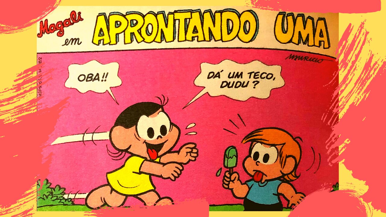 MAGALI EM APRONTANDO UMA [NARRADO] Gibi da Turma da Mônica