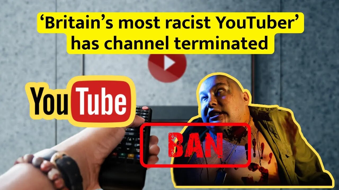 ‘Britain’s most racist YouTuber’ has channel terminated #news #uknews #JamesOwens #usanewstoday #usa