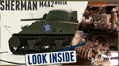 Look inside the Sherman M4A2 'Massaouah' - Normandy.