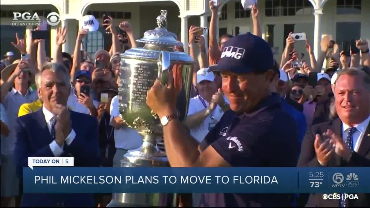 Phil Mickelson wins PGA Championship, becoming oldest major champion in history