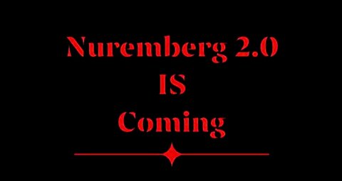 NUREMBERG TRIALS NEEDED