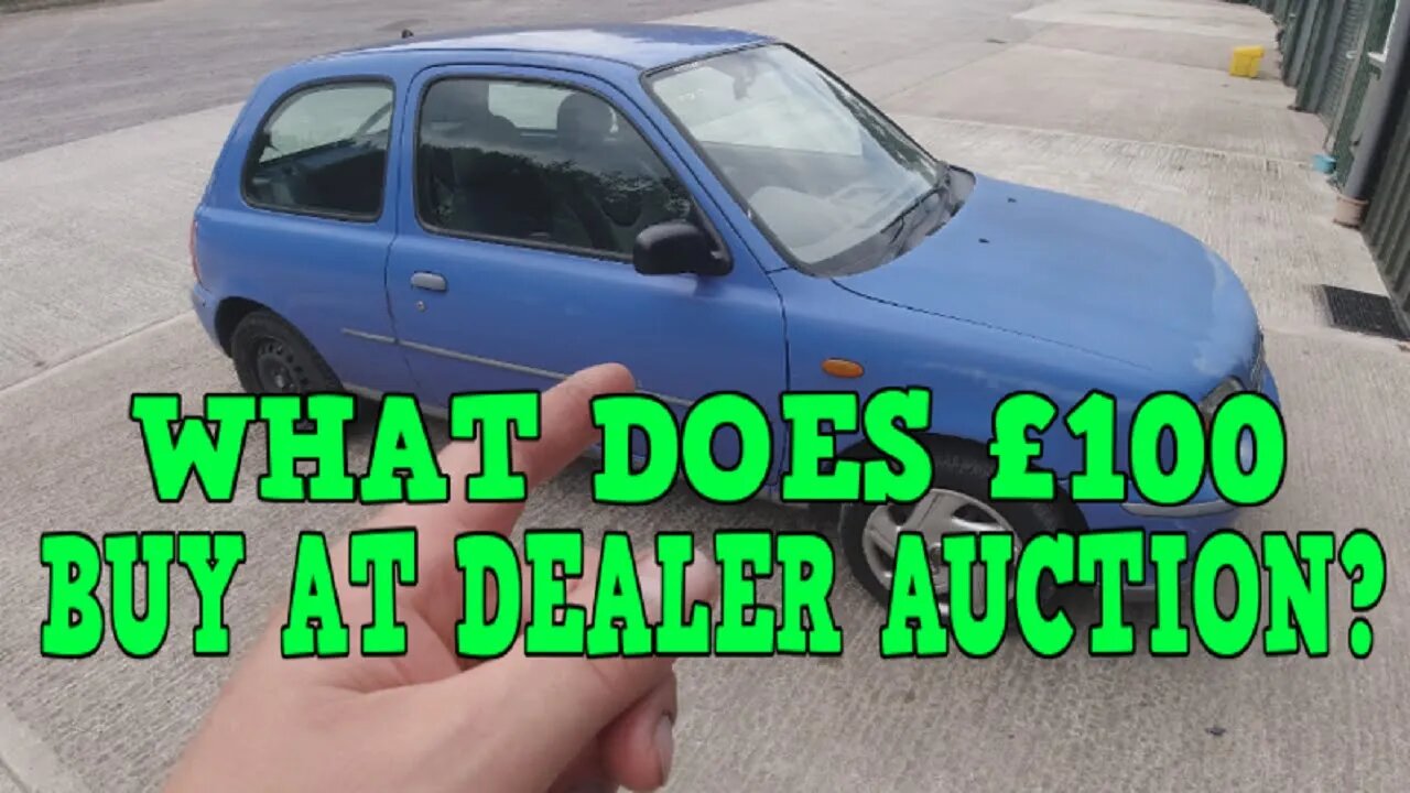 What will £100 buy you at Dealer Car Auction?