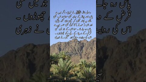 #hadees #hadith #hadeesinurdu #hadeessharif #islamicvideo #sahibukhari #viral #shorts