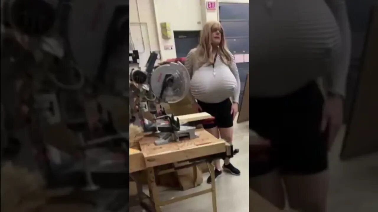 The Video Everyone is Talking About from Ontario, Canada... Teacher with HUGE Fake Boobs...