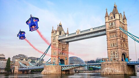 Flying Through London's Tower Bridge (World First)