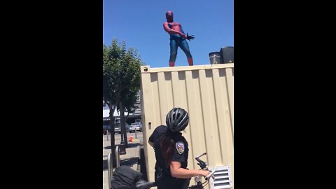 Spiderman Ignores Police