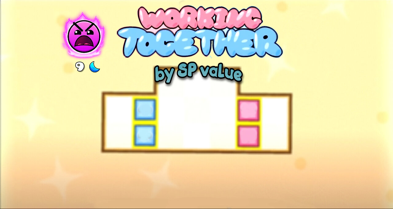 [MOBILE]"working together" by sp valuE 100% | [ Geometry dash 2.2 ]