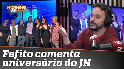 50 anos no ar: “Jornal Nacional está apontando na direção da representatividade”, diz Fefito