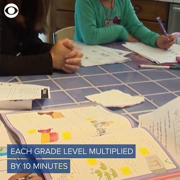 How much homework is too much? Here's the equation