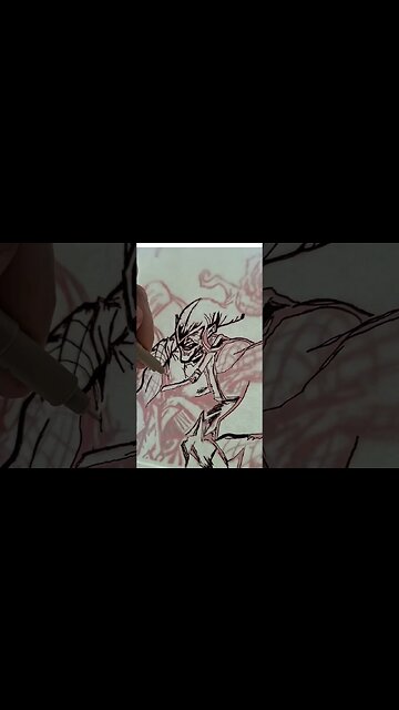 Inking Spiderman vs. Green Goblin #inking #spiderman #greengoblin #artofmichaelfulcher