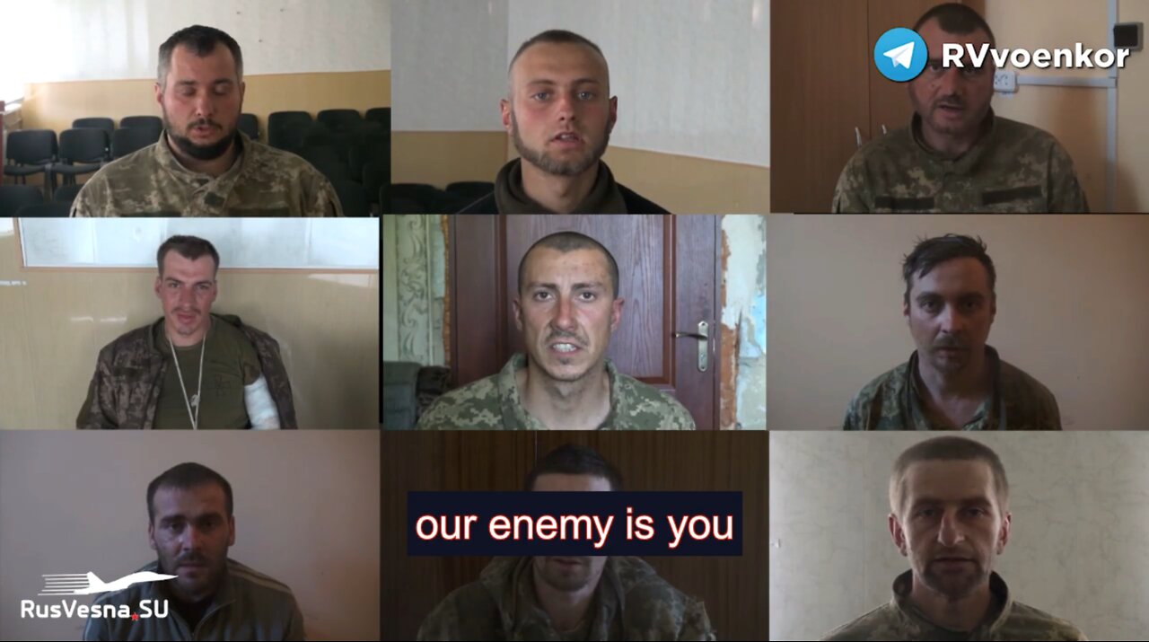 Ukrainian Prisoners Of War: "Zelensky... you´re our enemy"