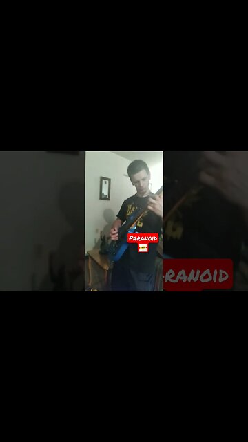 Paranoid @blacksabbath @ozzyosbourne #paranoid #guitar #guitarplayer #guitarist #electricguitar