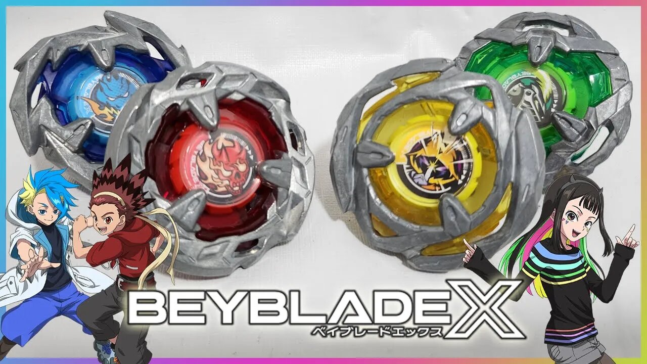 TIME PERSONA vs TIME RAINBOW | Batalha do Mangá | Beyblade X