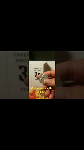 Showing off the D30 from the Countdown Kit #Magic30 #mtg #MTGSecretLair #MagicTheGathering #shorts