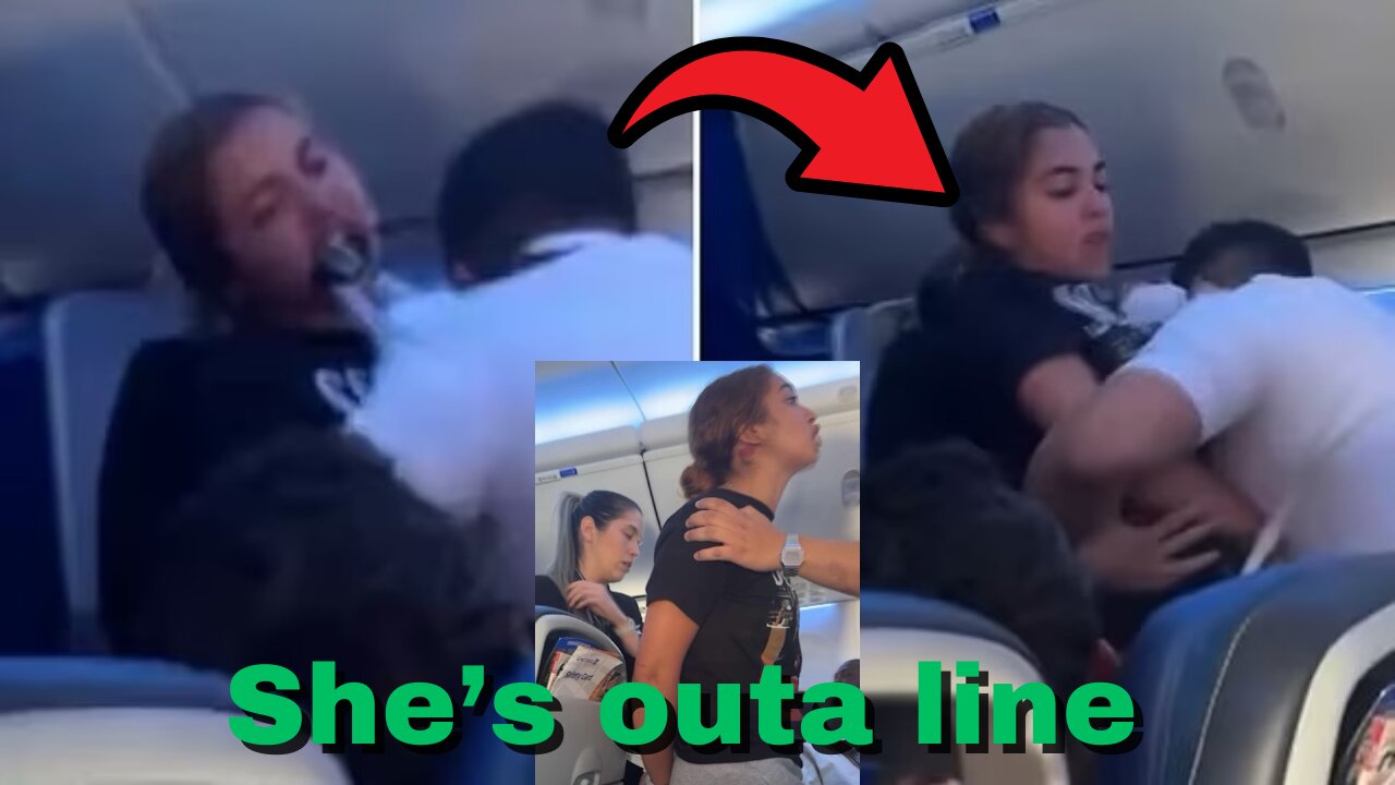 Woman bites United airlines flight attendant