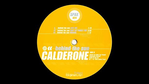 Calderone – Behind The Sun