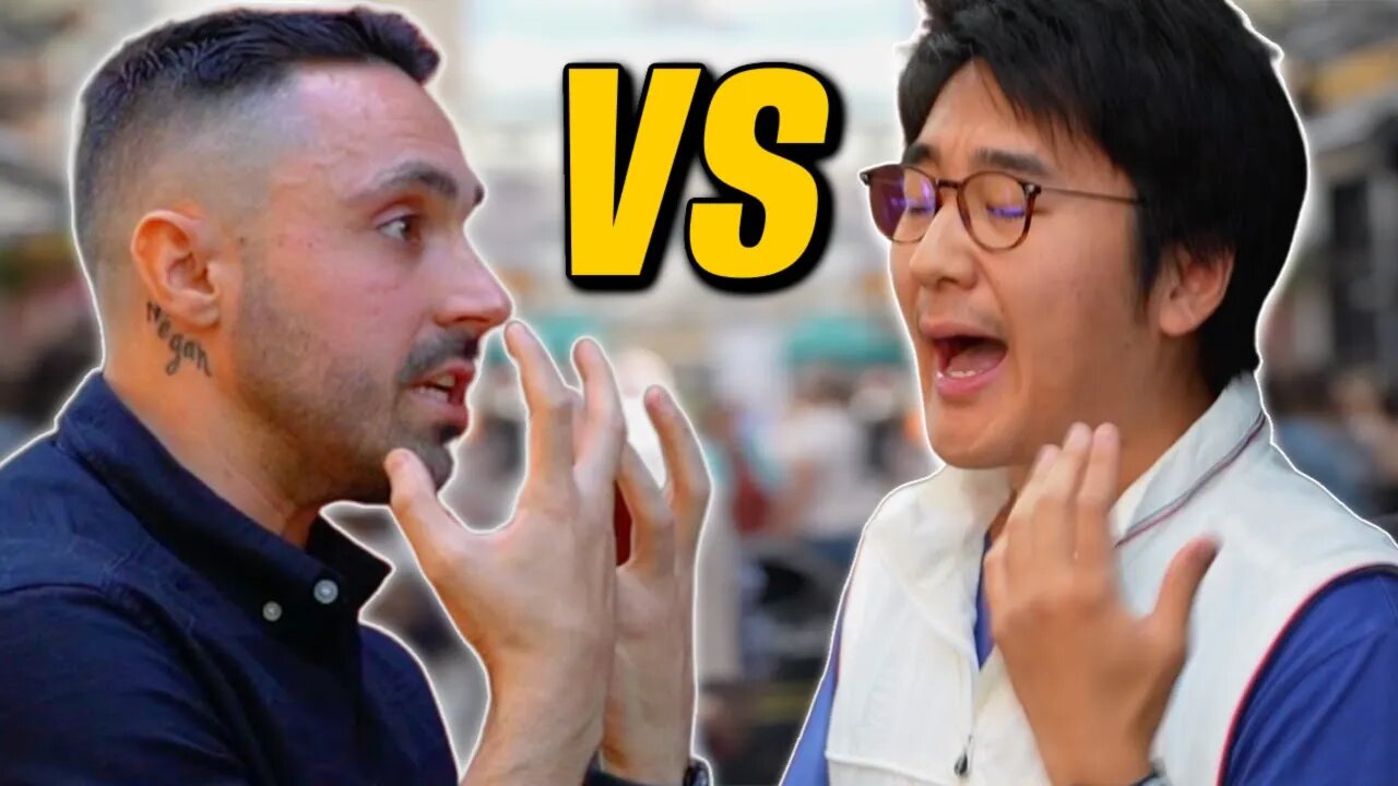 “You PREACHY vegans turn me off” (Debate gets interesting)