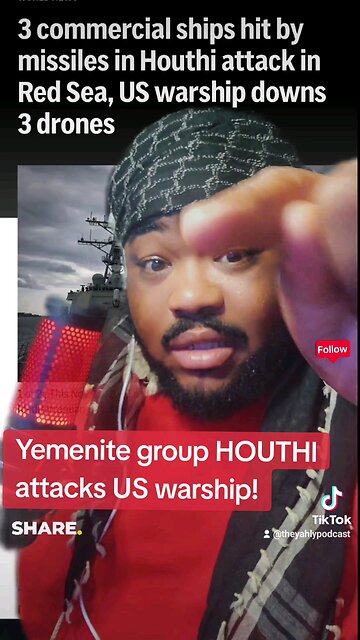3 Commertial Ships Hit By Iran Backed Yemen Group
