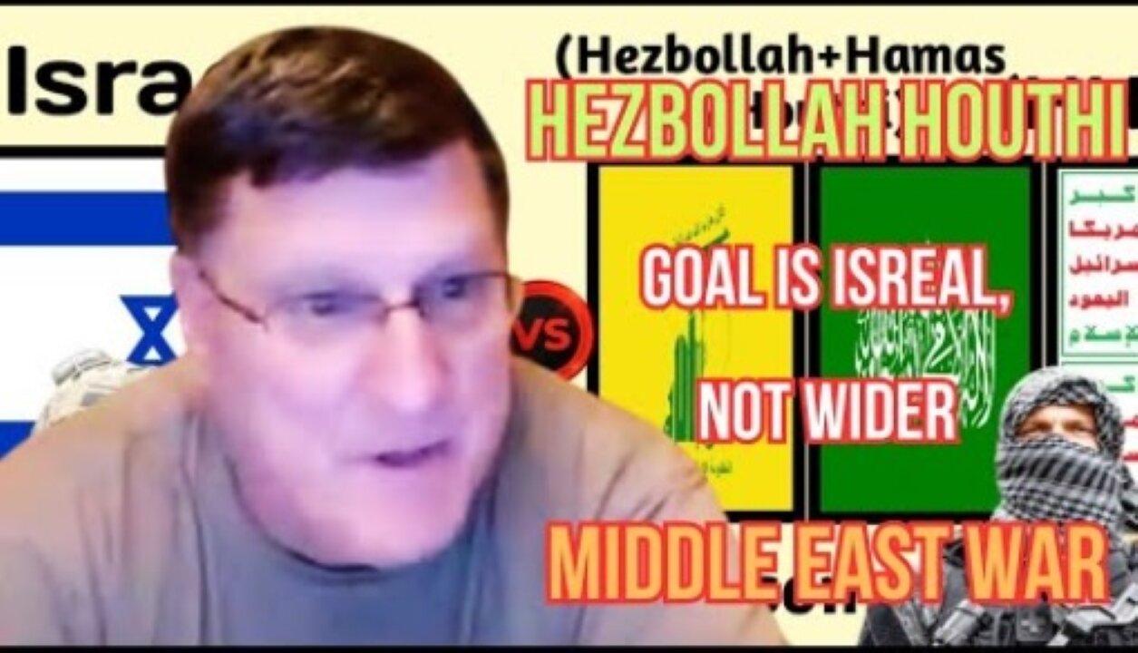 Scott Ritter: Hezbollah Houthi goal is creation of a Palestinian state, to US & World against Israel