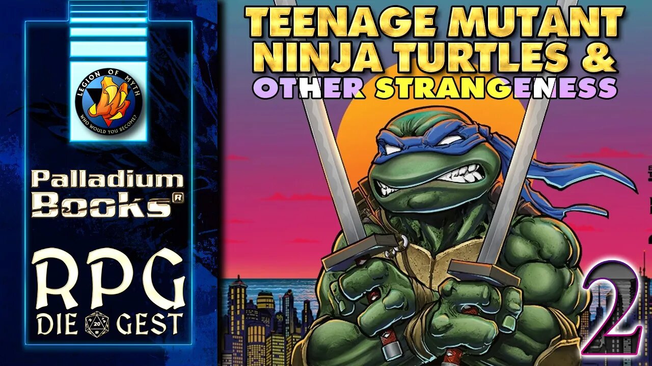 Teenage Mutant Ninja Turtles & Other Strangeness - [Pt. 2/5] - Kevin Siembieda & Sean Roberson