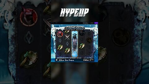 TRYING OUT STORMFORGED SLOT!