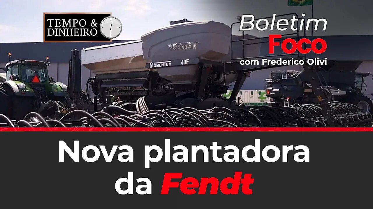 Nova plantadora da Fendt