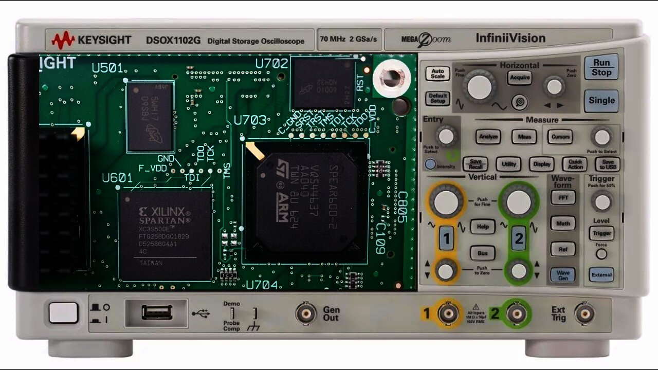 EEVblog #976 - Keysight 1000 X-Series Oscilloscope Teardown