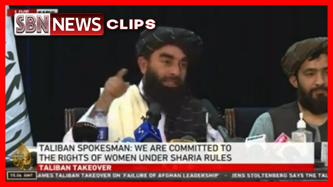 Taliban "We Are Committed to the Rights of Women Under Sharia Rules" - 3120