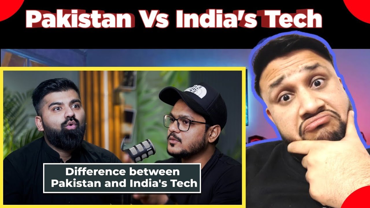 Difference Between Pakistan India's Tech REaction video