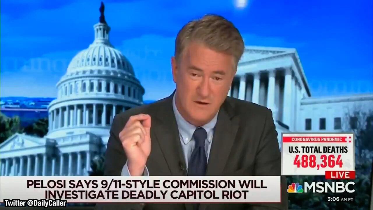 Joe Scarborough Melts Down, Compares Capitol Rioters to al-Qaeda, Slams Those Saying BLM Was Worse